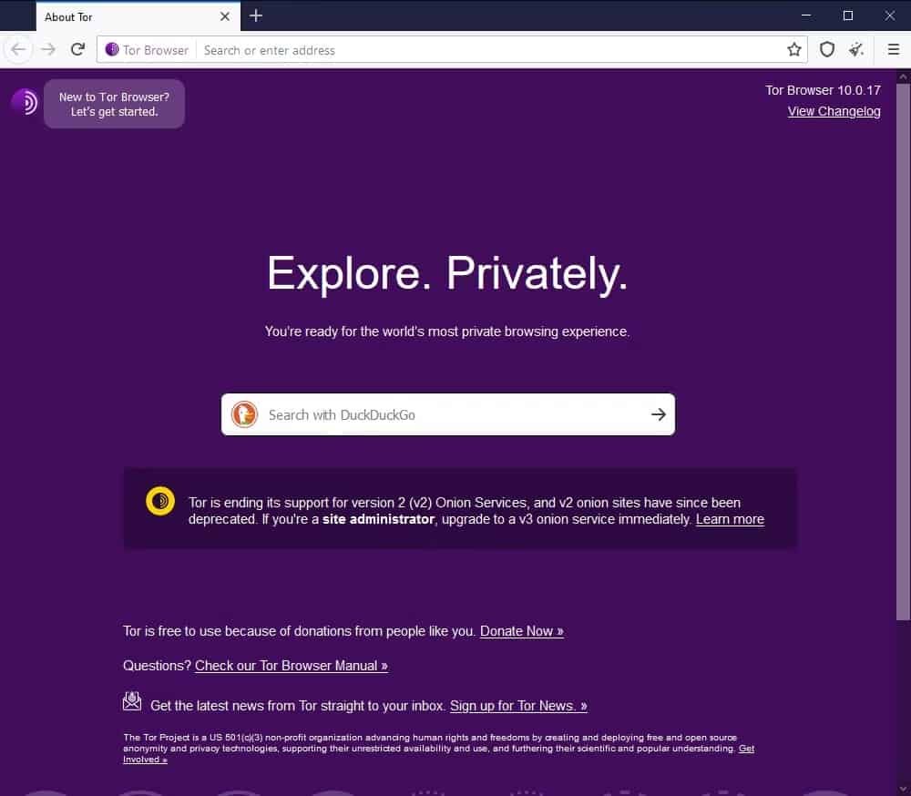 Tor browser 