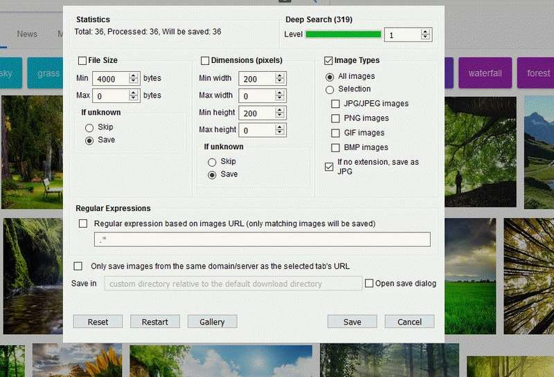 Sådan downloader du hvad som helst på nettet helt gratis: 12 tips og værktøjer 14 Download All Images