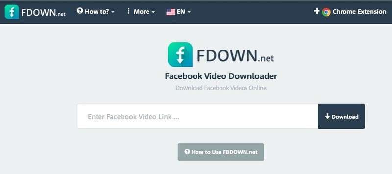 Sådan downloader du enhver video fra internettet: 18 gratis metoder 5 FDown screenshot