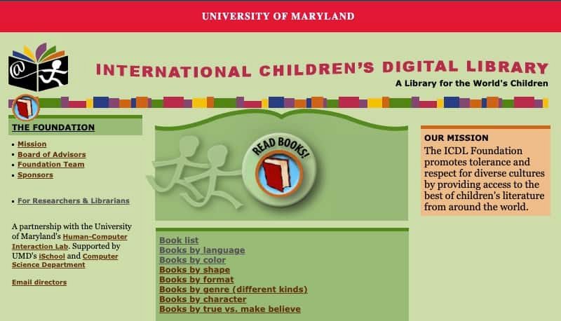 International Children's Digital Library