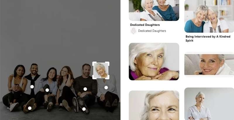 Pinterest Face Search
