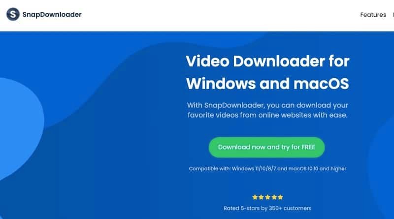 Sådan downloader du enhver video fra internettet: 18 gratis metoder 15 SnapDownloader screenshot