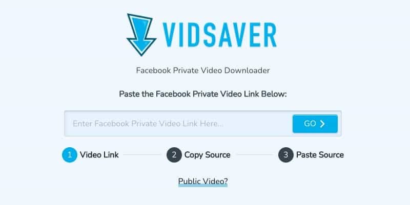 Sådan downloader du private Facebook-videoer 2 Vidsaver