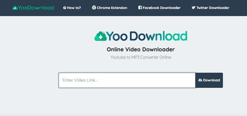 Sådan downloader du enhver video fra internettet: 18 gratis metoder 8 YooDownload screenshot