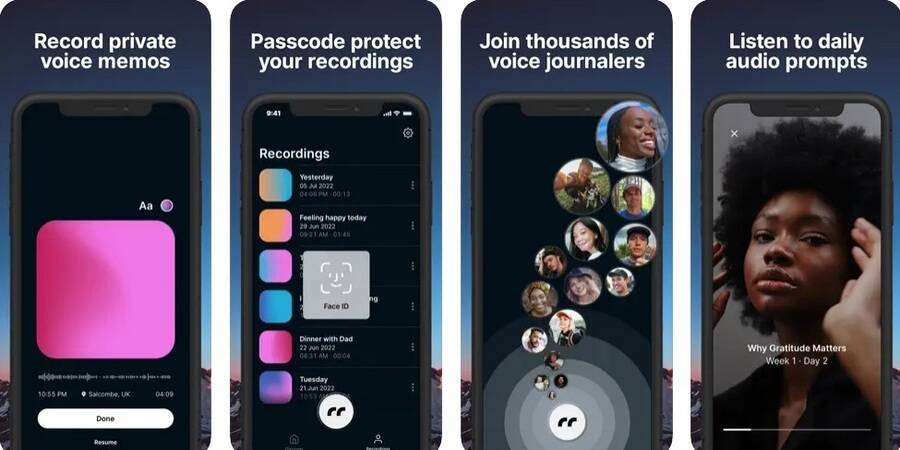 5 lydjournal-apps til at gøre din velfærdsjournal lettere 5 Skærmbilleder af Sound Off-appen