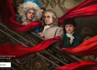 Skærmbillede af Apple TV+ hjemmesiden