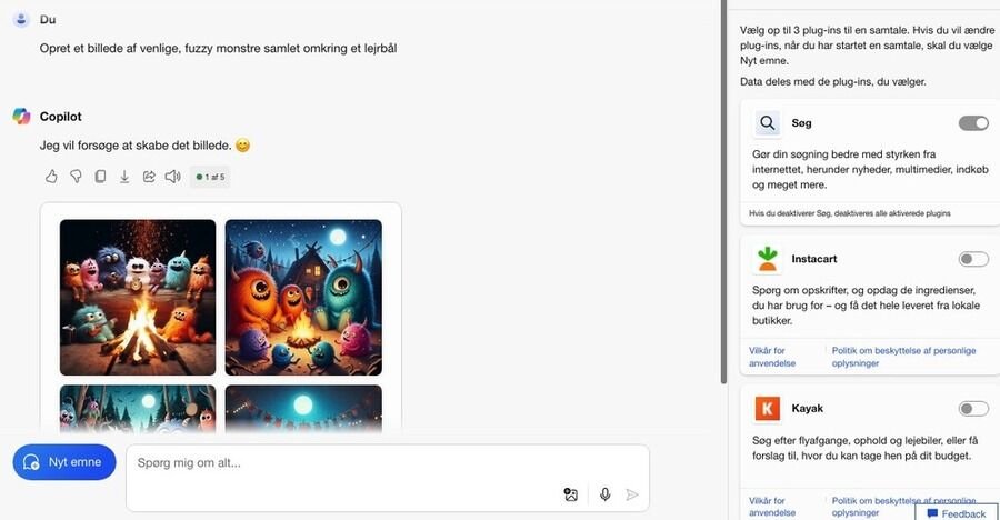 4 måder at få gratis adgang til GPT-4 2 Skærmbillede af Microsoft copilot image creator