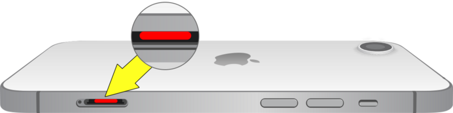 6 ting, du skal være opmærksom på, når du køber en brugt telefon 1 Rød væskeindikator (LCI) i SIM-kortholderen på en iPhone, som viser tegn på vandskade.